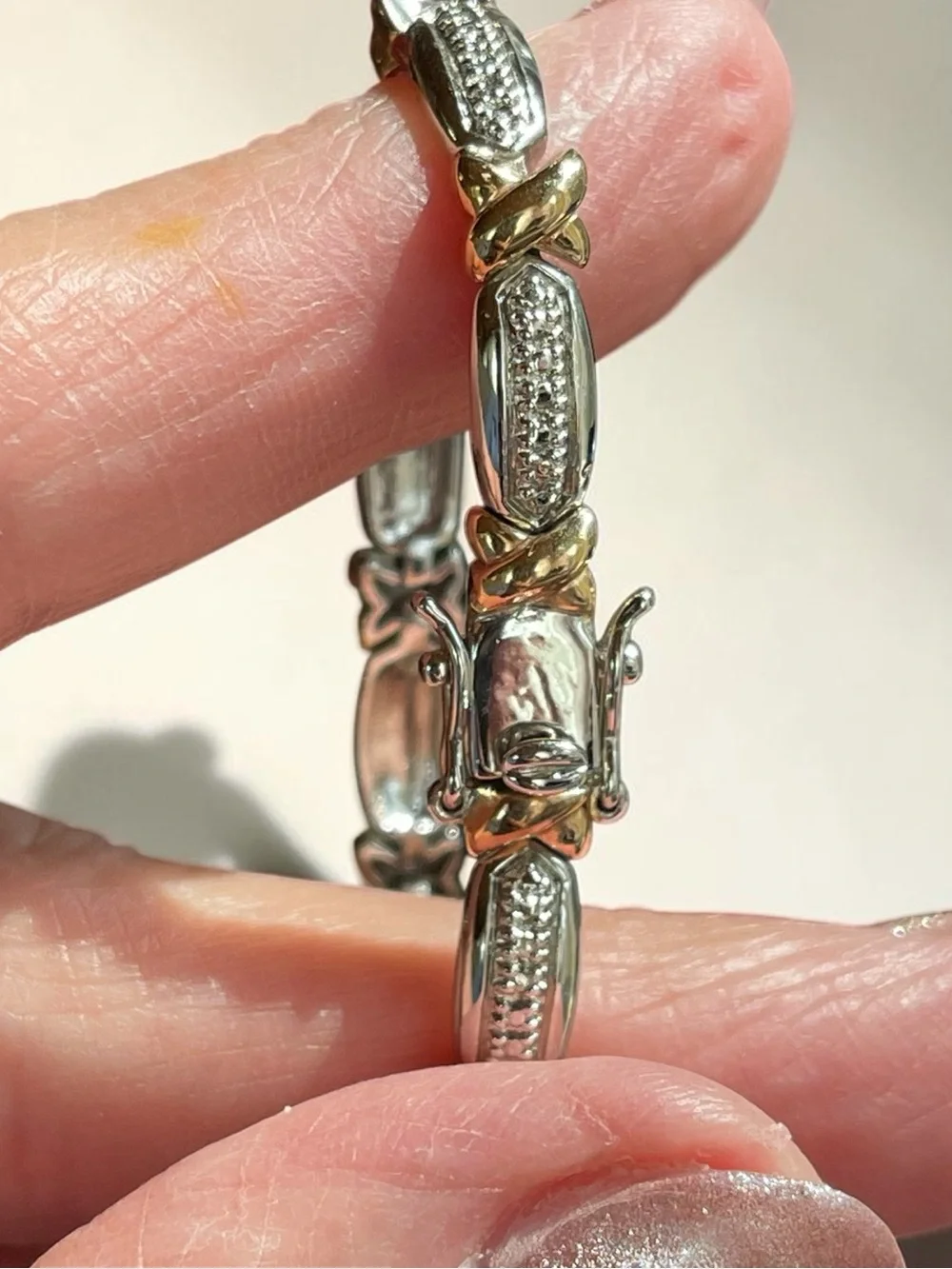 Ross-Simons Diamond Moissanite Tennis Bracelet